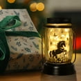 thumbnail image 7 of kyoryuger Horse Gifts for Women/Men Horse Lovers Solar Lantern Mom Birthday, Mothers Day, Solar Garden Decoration Outside for Yard, Patio,Backyard,Porch, 7 of 7