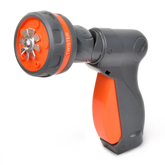 PURELY- Garden Hose Sprayer & Sprinkler Nozzle, No Strain Click On Click Off Trigger