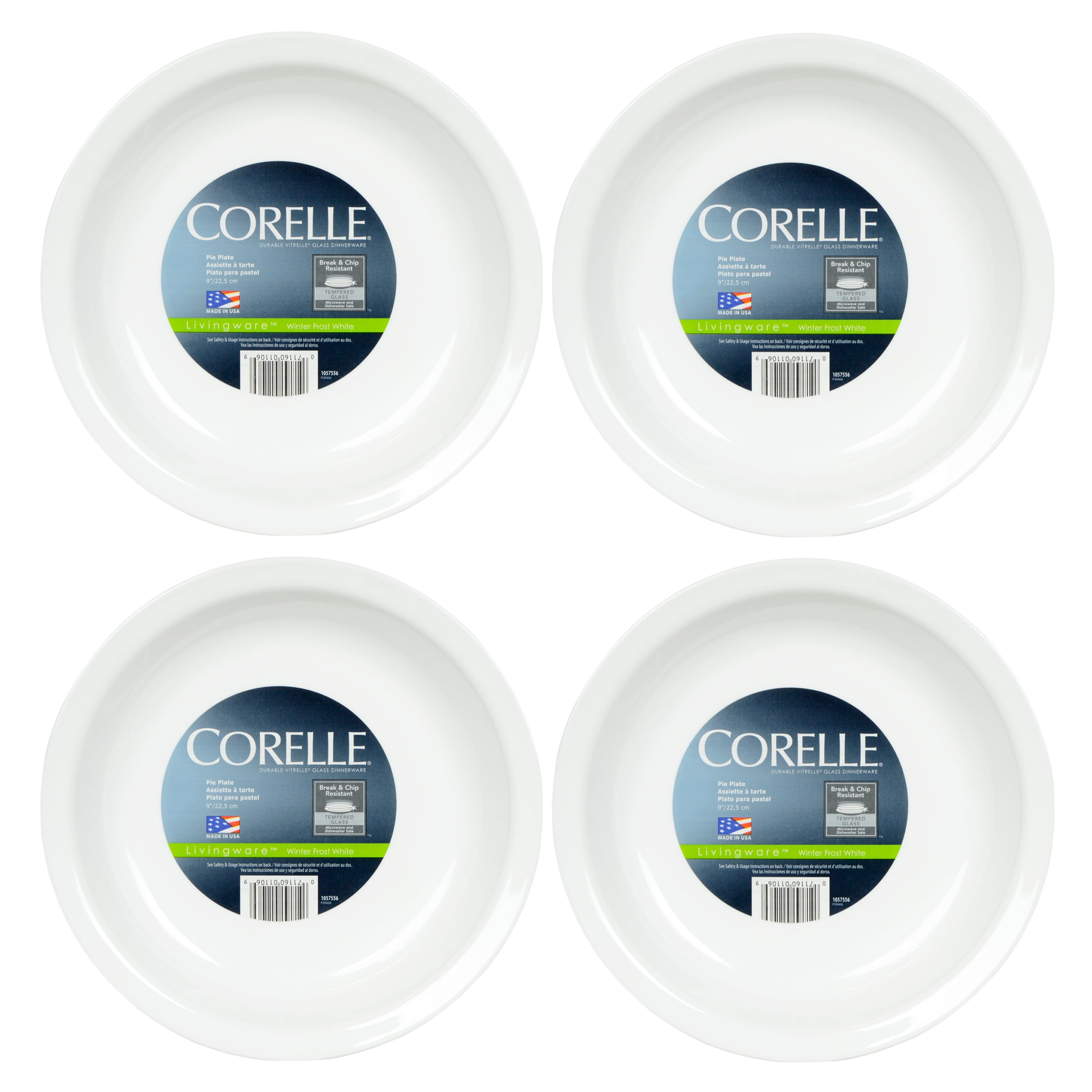 Corelle Winter Frost White Pie Plate Pack Jamaica Ubuy