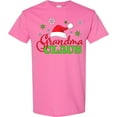 thumbnail image 3 of Inktastic Grandma Claus with Christmas Santa Hat and Snowflakes T-Shirt, 3 of 5