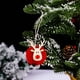 thumbnail image 1 of Fiudx Ofertas y liquidaciones 3 piezas de decoración navideña con colgante de ciervo para árbol de Navidad, regalo, 1 of 7