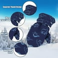 thumbnail image 4 of Hwmodou Warm Toddler Mittens Walsking Kids Winter Gloves Snow Ski Cold Weather Insulated Outdoor Snowboard Gloves Boys Girls Youth, 4 of 5