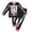 Black7*, variant on RUTAYY Boys Pajama Set Halloween Dinosaur Skeleton Pumpkin Bat Graphic Long Sleeve Top and Long Pants Breathable Home Sleepwear Black