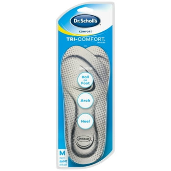 Dr. Scholls Tri-Comfort Shoe Insoles for Men (8-12) Inserts with FlexiSpring Arch Support