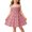D, variant on Tdoqot Toddler Flower Girls Dress- Midi Dreess Crewneck Cute Sleeveless Summer Casual Dresses Red Size 4T