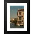 thumbnail image 2 of Martin Rico y Ortega 11x14 Black Modern Framed Museum Art Print Titled - Ca ’Rezzonico, Venice, 2 of 5