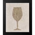 thumbnail image 2 of Allen, Kimberly 15x18 Black Modern Framed Museum Art Print Titled - Linen Wine 1, 2 of 5