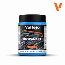 Acrylicos Vallejo VJP26203 200 ml Diorama Effects Water Pacific Blue Paints