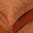 thumbnail image 2 of Superior 600 Thread Count Cotton-Blend Duvet Cover Set, Full Queen, Pumpkin, 2 of 5