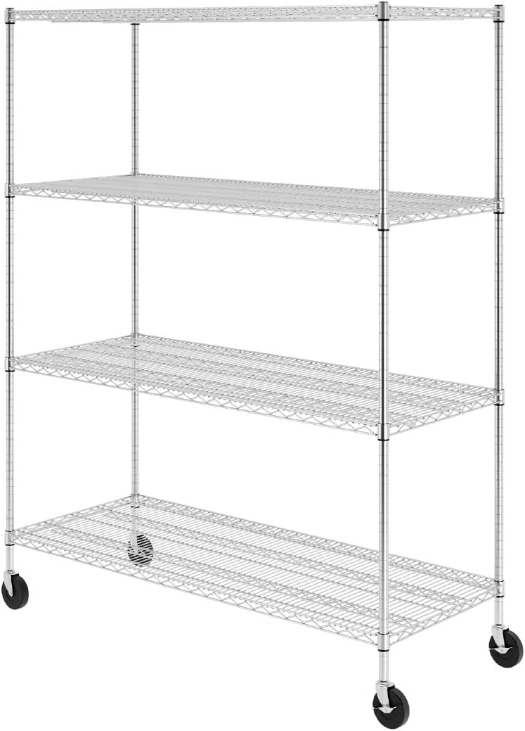General NSF Certified Storage Shelves Heavy Duty Steel Wire Shelving