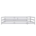 thumbnail image 6 of SESSLIFE Full Montessor Floor Bed, Solid Wood Toddler Floor Bed with Fence, Easy Assembly Floor Bed Frame for Kids, Gray, 6 of 8