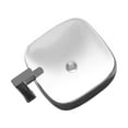thumbnail image 6 of Fine Fixtures Vessel Sink Vitreous China White w/Chrome Exterior Sides, 6 of 8