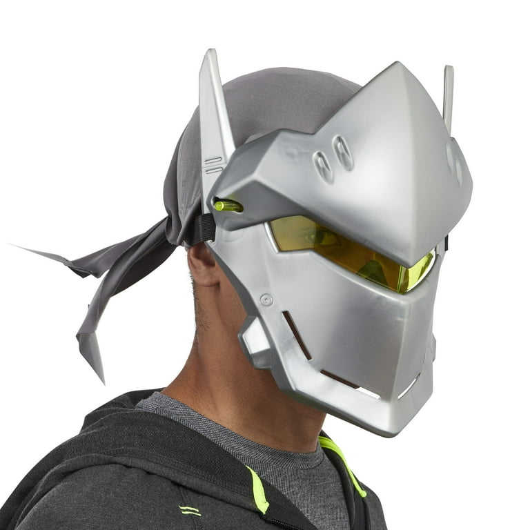 Genji Mask Costume Accessory with Gray Visor, by Overwatch League