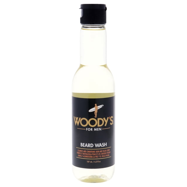Jabón para barba Woodys para hombres - 6.3 oz