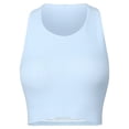 thumbnail image 3 of TYGHBN Shockproof Gathered Sports Bra for Women Contrast Color Fitness Bra Racer Back Outer Wear Yoga Vest 4x Womens Tops Wardrobe Women Fashion Women Dresses Baggy Womens Tops Band Top Camisole Tall, 3 of 3