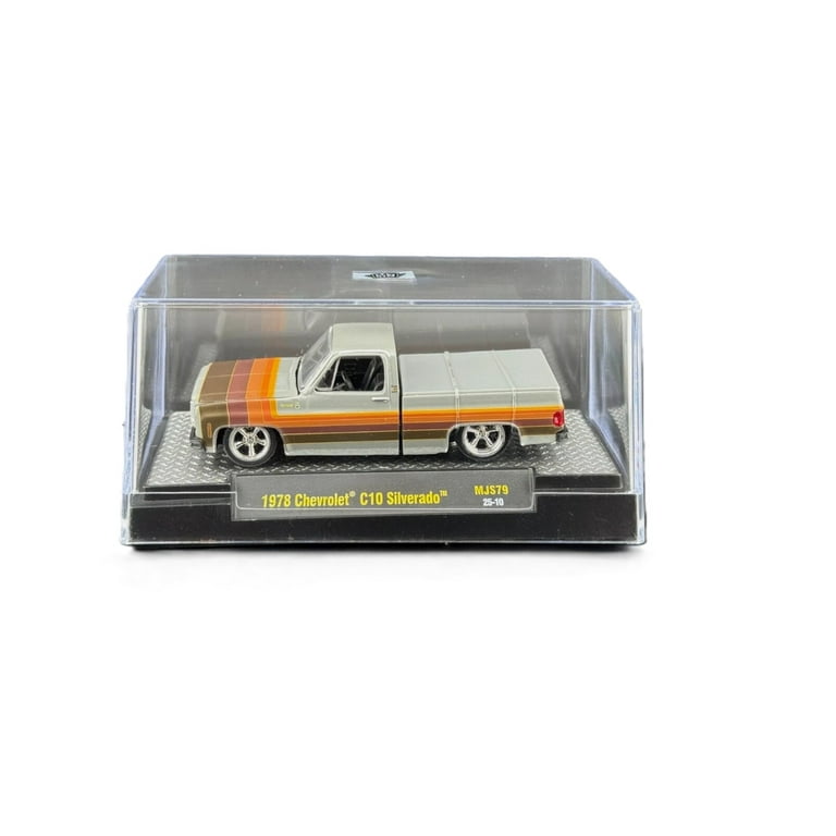 M2マシーン　ムーンアイズ　シボレー C-10　シルバラード　1/64　イエロー M2マシーン ムーンアイズ シボレー C-10 シルバラード 1/64 イエロー