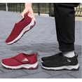 thumbnail image 4 of Women's and Men's Walking Sneakers Adjustable Comfort for hook and loop fastener Casual Shoes, 4 of 10