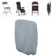 thumbnail image 1 of Fundas para sillas plegables Funda para asiento de jardín al aire libre Funda antipolvo impermeable para muebles de jardín Gris 94*34*96 cm, Funda antipolvo para silla plegable Oxford para exteriores, 1 of 5