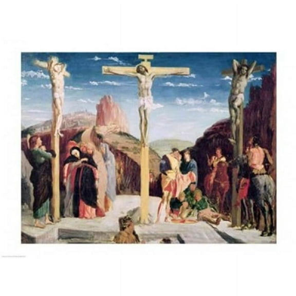 Posterazzi BALXIR181270 Calvary After A Painting by Andrea Mantegna Poster Print by Edgar Degas - 24 x 18 in.