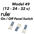 thumbnail image 4 of Rule 49 2 Way Panel Switch 12-24 - 32 Volt Boat Plumbing Item, 4 of 4