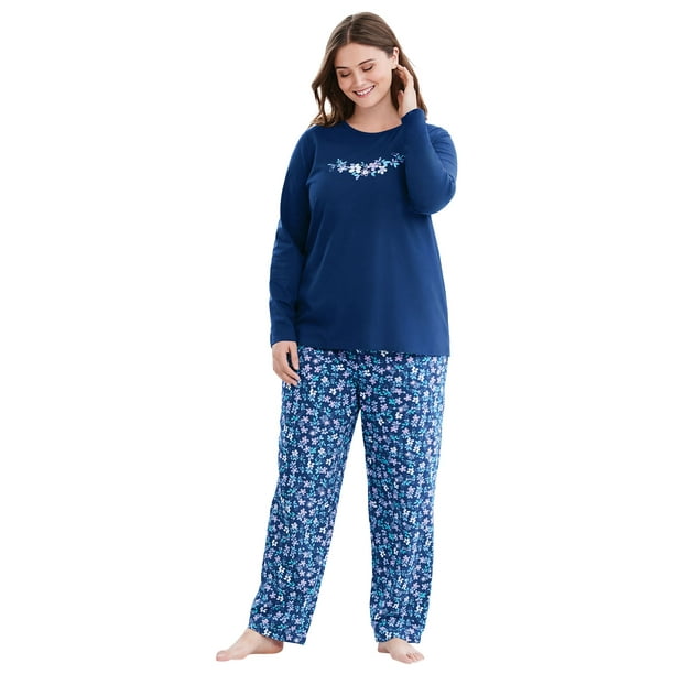 womens knit pj bottoms