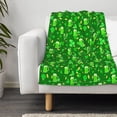 thumbnail image 3 of Picia St Patrick's Day2 Pattern Baby Soft Dot Blanket with Silky Satin Backing Baby Gifts for Boys and Girls (30" x 40"), 3 of 9