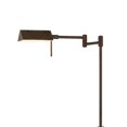 thumbnail image 2 of Saltoro Sherpi 10W LED Adjustable Metal Floor Lamp with Swing Arm, Dark Bronze, 2 of 2