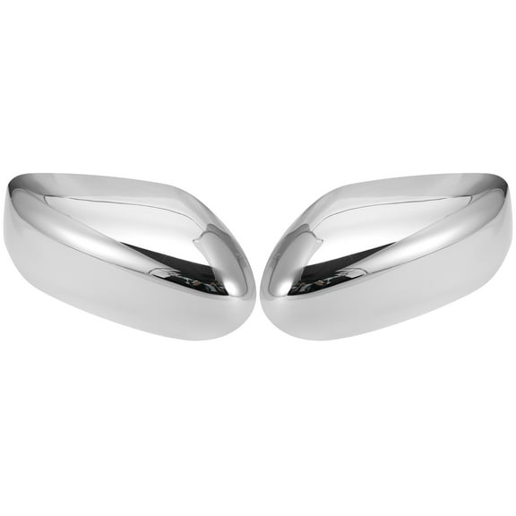 Pair Vehicle Exterior Chrome Plated Power Full Mirror Cover Cap for Nissan Altima 2013-2018 without Turn Signal