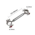 thumbnail image 4 of Conector Camper, retenedor de soporte fijo, repuesto portátil, piezas de repuesto duraderas 32 cm a 34 cm 21 cm Zulema Conector de caravana, 4 of 8