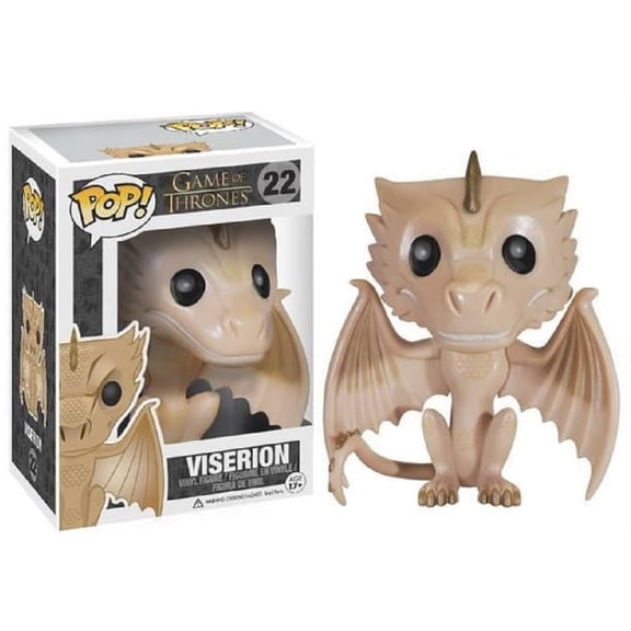 Funkop Vinyl: Viserion #22 G-ame of Thrones Pop! Figure birthday gift collectible ornaments Gifts Collectible Toys （ Plastic protective shell）NEW !!!
