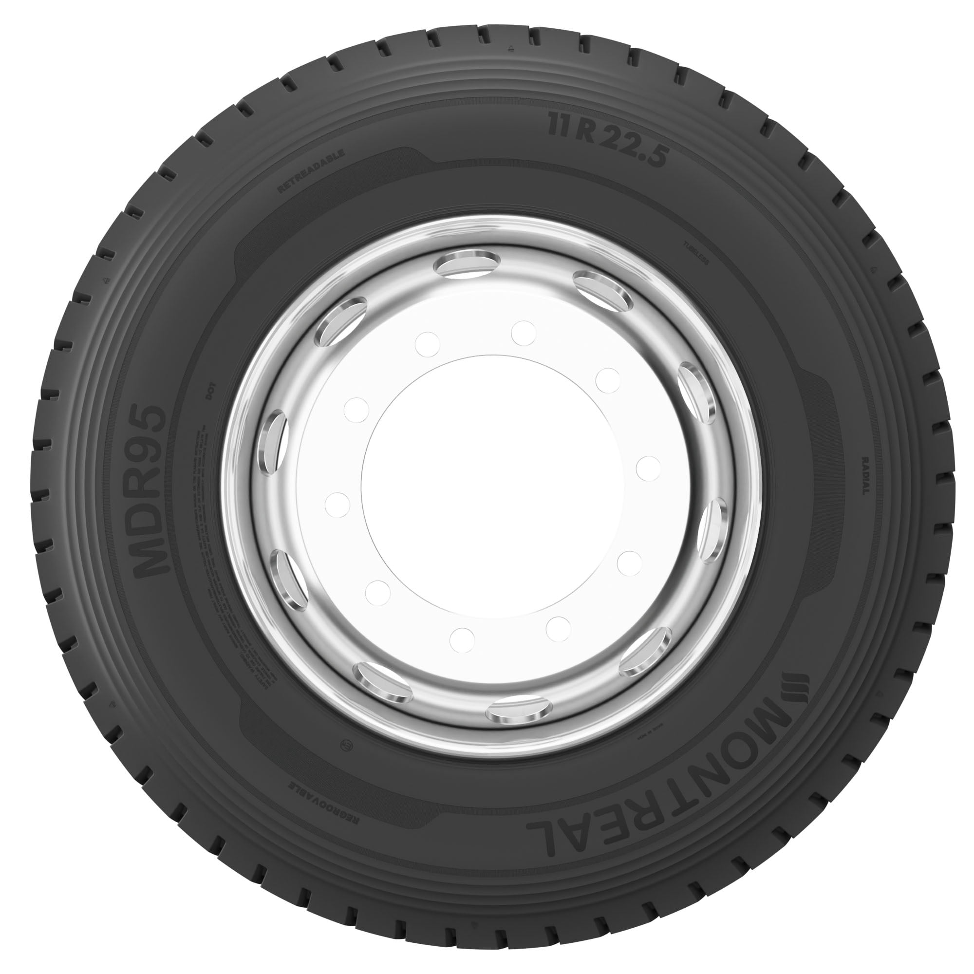 Montreal MDR95 295/75R22.5 149/146L H Commercial Tire