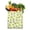White-61, variant on Bright Lemon Canvas Tote Bag Summer Yellow Fruit Vintage Retro Floral Cute Modern Pattern Print Design Lightweight Reusable Foldable Eco-Friendly Shopping Tote