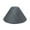 Grey & Black, variant on Aspen Creative 32201, Empire Spider Lamp Shade, Off White, 6" Top x 19" Bottom x 12" Slant Height