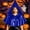Blue, variant on ZGRBOU Holographic Hooded Cape Shiny Metallic Medieval Short Cloak Festival Halloween Party Cosplay Costume for Women Men