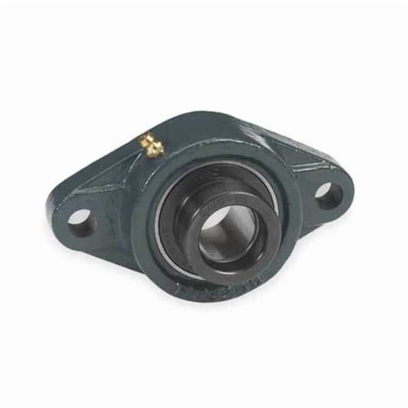 Dayton Flange Bearing, 2-Bolt, Ball, 1-1/4" Bore 3FCW7