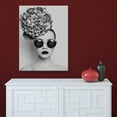 thumbnail image 2 of Masterpiece Art Gallery Petunia In Sunglasses Portrait by Incada Canvas Art Print 30" x 40", 2 of 4