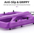 thumbnail image 3 of ROCKBROS Cycling Pedals Mountain Bike MTB/Road Bike Pedals Bicycle Nylon Flat Pedals Sealed Bearings 9/16" Purple 1 Pair, 3 of 6