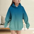 thumbnail image 2 of YunPes Oversized Hoodie for Girls Graphic Long Sleeve Trendy Hooded Sweatshirts with Pockets Teen Daily Casual Pullover, 2 of 8