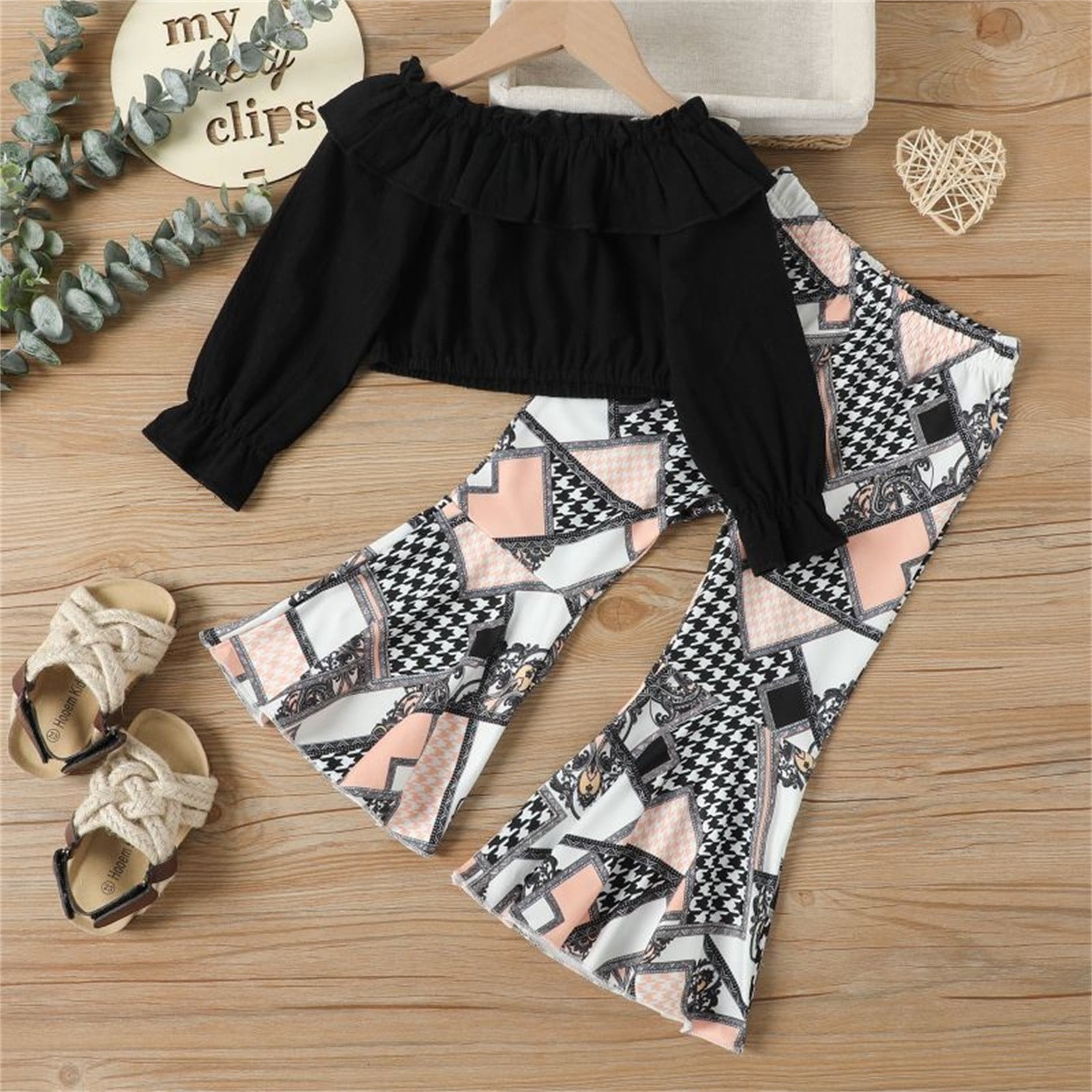 HOT Outfits Baby Girl Leggings And Tops Leggings Baby Girl Top