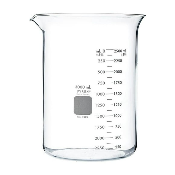 Pyrex 1000-3L Pyrex 1000-3L Marque 1000 Griffin Bécher Bas