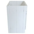 thumbnail image 6 of 30 in. Single Sink Foldable Vanity Cabinet, White Finish, 6 of 6
