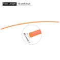 thumbnail image 2 of Unique Bargains 5Pcs Replacement Fiber Optic Sight Rods, 6 Inch 0.1 Inch OD PMMA Bows Sights DIY Art Fluorescence Orange, 2 of 5