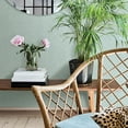 thumbnail image 2 of Chesapeake Caladesi Teal Faux Linen Prepasted Non Woven Blend Wallpaper, 20.5-in by 33-ft, 56.4 sq. ft., 2 of 3