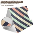 thumbnail image 2 of FORMRS A4 Clipboard Folder with Pen Holder Horizontal Foldable School Office Binder, Isometric Green, 2 of 9