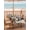 Cream, variant on Easter Bunnies Outdoor Tablecloth - 52x70 Inch Rectangle Dining Table Cover, Brown Vintage Farmhouse Rabbits Floral Waterproof Outdoor Table Cloth with Umbrella Hole & Zipper for Picnic/Patio/Party