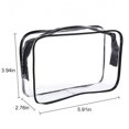thumbnail image 2 of Clear Toiletry Bag Waterproof Portable Makeup Pouch Cosmetic Bag for Women, 2 of 10