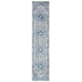 thumbnail image 2 of SAFAVIEH Brentwood Emalee Oriental Runner Rug, Blue/Ivory, 2' x 9', 2 of 11