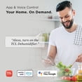 thumbnail image 4 of TCL 50 pt 4500 sq ft Dehumidifier in White - Smart Control, Energy Star Certified, 4 of 4