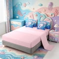 thumbnail image 3 of Manfei 3D Print Axolotl 7-Piece Twin Bedding,Animals Pattern Bedding Comforter Set,Pink Reversible, 3 of 7