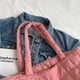 thumbnail image 3 of Bolsa de mujer de otoño invierno de asa superior con patrón de rombos Monedero de viaje sólido Tmvgtek Para Estrenar, 3 of 9